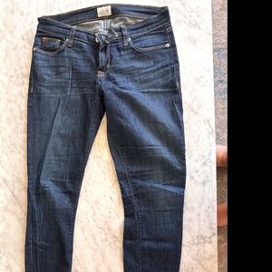 Hudson Krista Mid Rise Skinny Jeans, Size 26